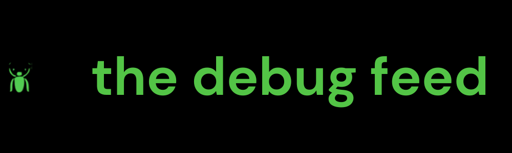 The Debug Feed Logo